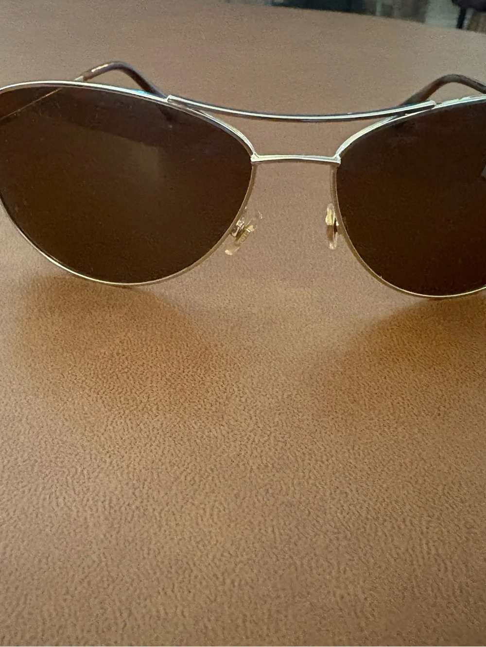 Kate Spade Aviator Sunglasses with Pink & Orange Eyewear Case
